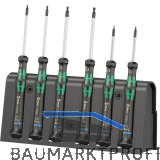 WERA Elektronik-Schraubendreher-Satz 2052/6 Innensechskant 6-teilig