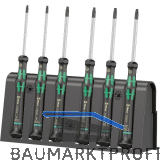 WERA Elektronik-Schraubendreher-Satz 2067/6 Torx�BO 6-teilig
