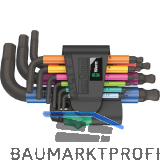 WERA Sechskant Stiftschl�ssel-Satz 950/9 Hex-Plus MC 2 9-teilig