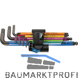 WERA Sechskant Stiftschl�ssel-Satz 950/9 Hex-Plus MC HF 1 9-teilig