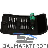 WERA Bit-Satz Kraftform Kompakt 41 in Falttasche 11-teilig