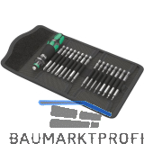 WERA Bit-Satz Kraftform Kompakt 60 KK in Falttasche 17-tlg.