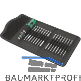 WERA Bit-Satz Kraftform Kompakt 60 Imperial in Falttasche 17-tlg.