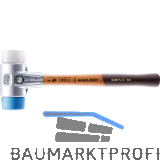HALDER Schonhammer Alu Kopf � 50 mm TPE-Soft/Superplastik Hickory Stiel