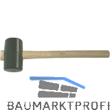 Gummihammer fassf�rmig Gr.3 Kopfdurchmesser 75 x 130 mm mit Eschenstiel