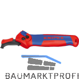 KNIPEX Abmantelungsmesser Type 1650 mit Gleitschuh und Ratschenfunktion