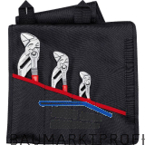 KNIPEX Zangenschl�ssel-Set 001955S6 3-teilig in Rolltasche, SW 23-52 mm