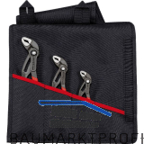 KNIPEX Wasserpumpenzangen-Set Cobra 001955S8, 3-teilig in Rolltasche SW 27-46 mm