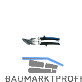 ERDI Ideal-Blechschere Edelstahl L�nge 260 mm rechtsschneidend