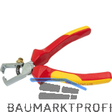 VDE-Abisolierzange mit �ffnungsfeder 10 mm� L�nge 160 mm