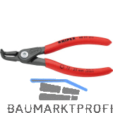 KNIPEX Pr�zisions Sicherungsringzange 4821 J11 DIN 5256 D innen gebogen