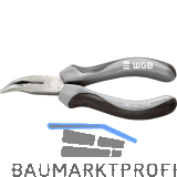WGB Langschnabelzange gebogen 2K-Griff L�nge 200 mm