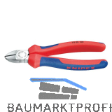 KNIPEX Seitenschneider Form 0 DIN 5749 2K-Griff L�nge 180 mm