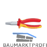 KNIPEX VDE-Flachzange DIN 5745 mit kurzen, flachen Backen L�nge 160 mm
