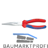 KNIPEX Langschnabelzange DIN 5745 gerade 2K-Griff L�nge 200 mm