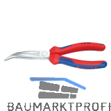 KNIPEX Langschnabelzange DIN 5745 gebogen 2K-Griff L�nge 200 mm