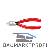 KNIPEX Seitenschneider f�r Elektromechaniker 7681, KS-Griff, schwarz pol. 125 mm
