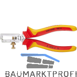 GEDORE VDE-Abisolierzange 8098 H mit �ffnungsfeder 0,8-6mm� L�nge 160 mm