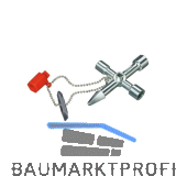 KNIPEX Profischl�ssel f�r Bereich Heizung Klima Sanit�r L�nge 90 mm