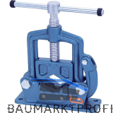 Montage-Rohrschraubstock zusammenklappbar f�r Rohr Durchmesser 1/8-3"