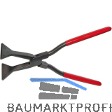 STUBAI Spengler-Falzzange gerade Maulbreite 80 mm L�nge 325 mm