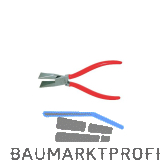 STUBAI Spengler-Falzzange leicht gerade Maulbreite 20 mm L�nge 180 mm