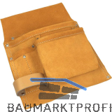 KAUFMANN Doppelfach-Nageltasche aus Rindleder