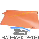 KNIPEX VDE Gummi-Abdecktuch 9867, Abmessung 1000 x 1000 x 1 mm, orange