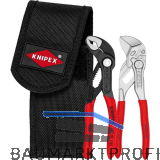 KNIPEX Mini-Zangenset 002072V04 in G�rteltasche 2-teilig Zangenschl�ssel/Wapu