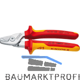 KNIPEX StepCut Kabelschere VDE Type 9516 L�nge 160 mm f�r Kabeldurchmesser 15 mm