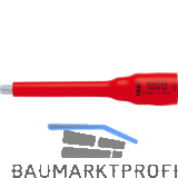 KNIPEX Steckschl�ssel-Einsatz isoliert 9829, 3/8" f�r TX40, L�nge 123 mm