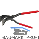 STUBAI Spengler-Falzzange 45� gebogen eingelegtes Gewerbe Breite 40 mm