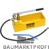 REMS Druckpr�fpumpe Push maximaler Betriebsdruck 60 bar