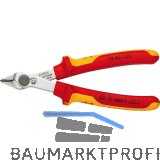 KNIPEX Elektronik-Seitenschneider Super Knips� VDE 7806 DIN9654 Form 0, L=125 mm