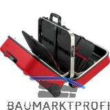 KNIPEX Werkzeugkoffer BIG Twin-Move RED leer 989915LE, 520x290x435 mm, ABS rot