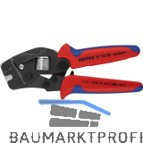 KNIPEX Crimpzange selbsteinstellend Fronteinf�hrung 0,08-16 mm�, L=190 mm