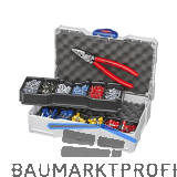 KNIPEX Crimpsortiment Aderendh�lsen isoliert im Systainer + Crimpzange