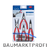 KNIPEX Sicherungsringzangenset 4-teilig