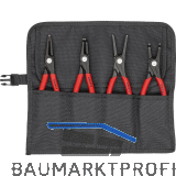 KNIPEX Pr�zisions-Sicherungsringzangen-Set 4-teilig 001957V01 in Rolltasche