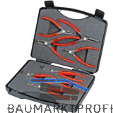 KNIPEX Pr�zisions-Sicherungsringzangen-Set 8-teilig 002125 im Kunststoffkoffer