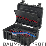 KNIPEX Werkzeugkoffer Robust23 leer 002135LE, 470x190x370 mm, Kunststoff schwarz