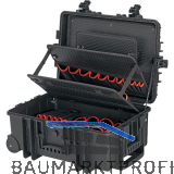 KNIPEX Werkzeugkoffer Robust45 leer 002137LE, 609x263x428 mm, Kunststoff schwarz