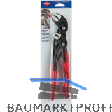 KNIPEX Wasserpumpenzangen-Set Cobra 003120V01, 2-teilig, L=180 und 250 mm