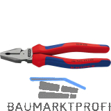 KNIPEX Kraft-Kombizange, poliert, 2-K Griffe 200 mm