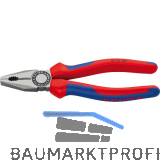 KNIPEX Kombizange, poliert, 2-K 180 mm