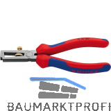 KNIPEX Abisolierzange 1112, f�r Kabel 0,5 mm, 10 mm�, AWG 7, L=160 mm