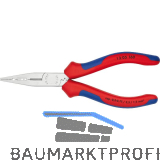 KNIPEX Verdrahtungszange, verchromt, 2-K 160 mm