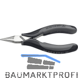 KNIPEX Elektronik Greifzange 3522 ESD DIN 9655 flach-runde Backen, 2K, L=115 mm
