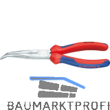 KNIPEX Mechanikerzange, verchromt, gebogen 200 mm