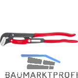 KNIPEX S-Maul-Rohrzange 8361 mit Schnelleinstellung 2", L=560 mm, grau